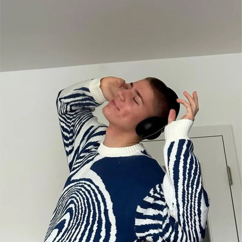 Abstrakter Knit Sweater