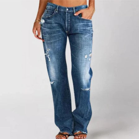 Damen Denim Jeans