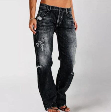 Damen Denim Jeans