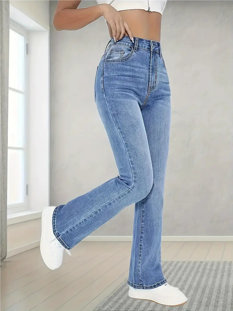 Elegante Straight-Jeans für Damen