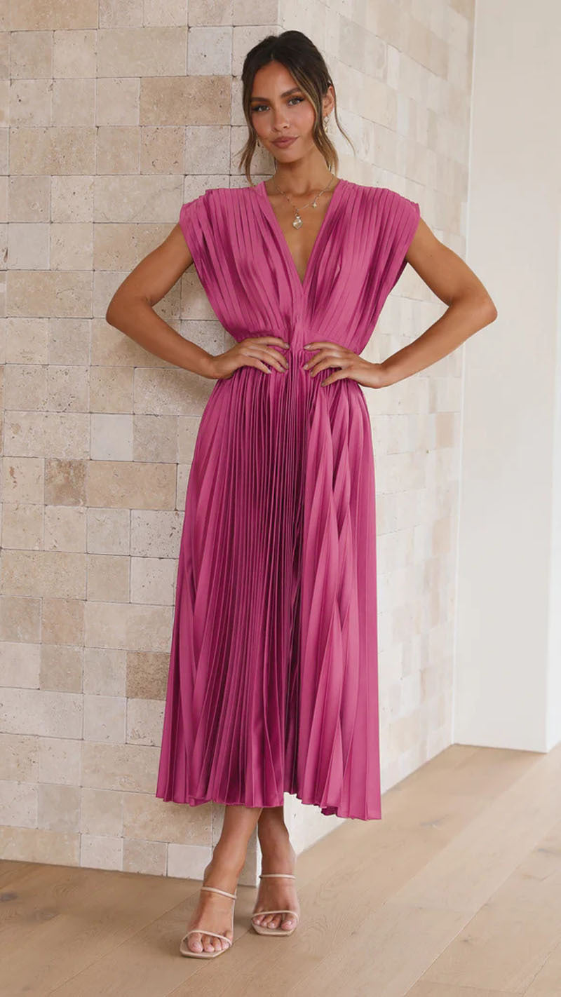 Elegantes Midikleid