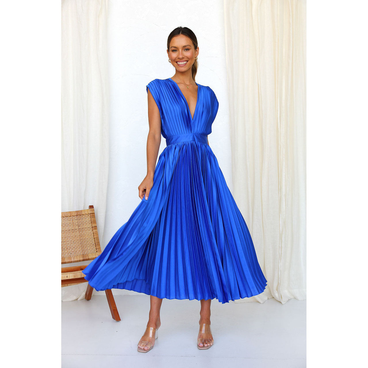 Elegantes Midikleid