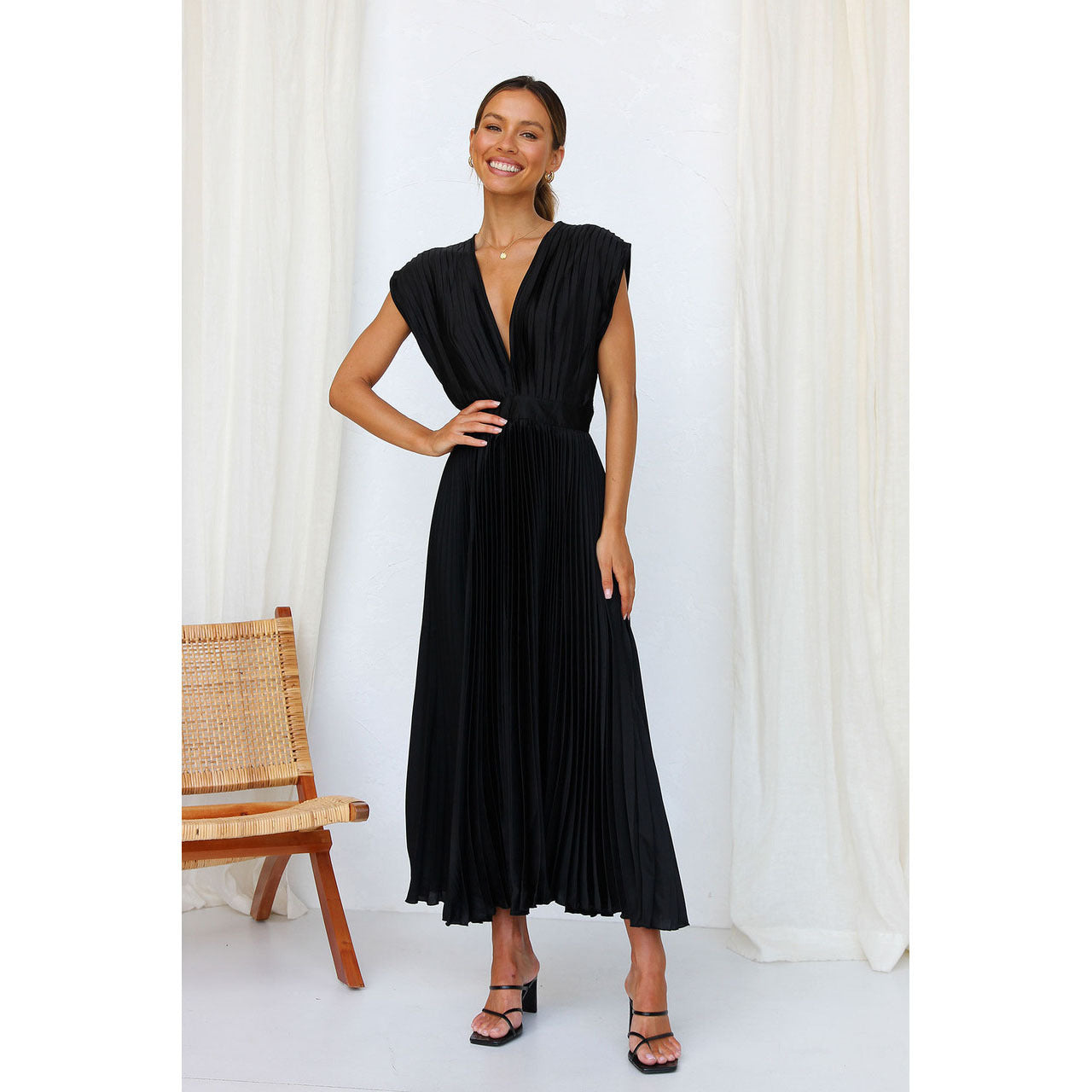 Elegantes Midikleid