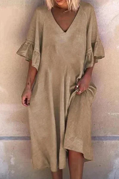 Elegantes, luftiges Sommer Kleid Damen
