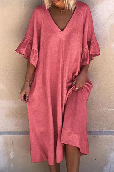 Elegantes, luftiges Sommer Kleid Damen