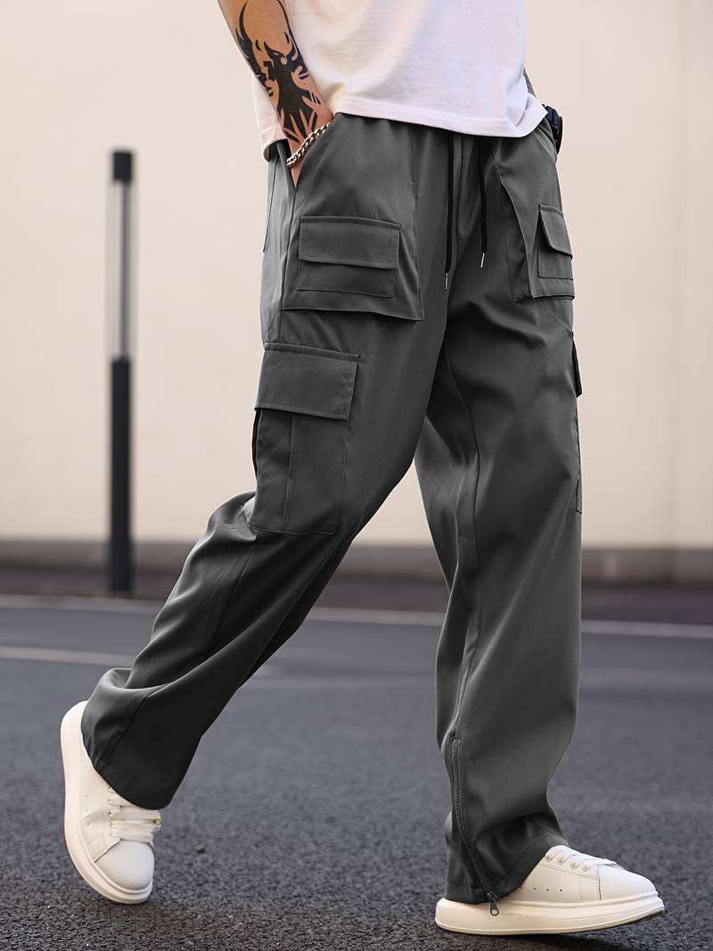 Herren Cargohose im Straight-Fit