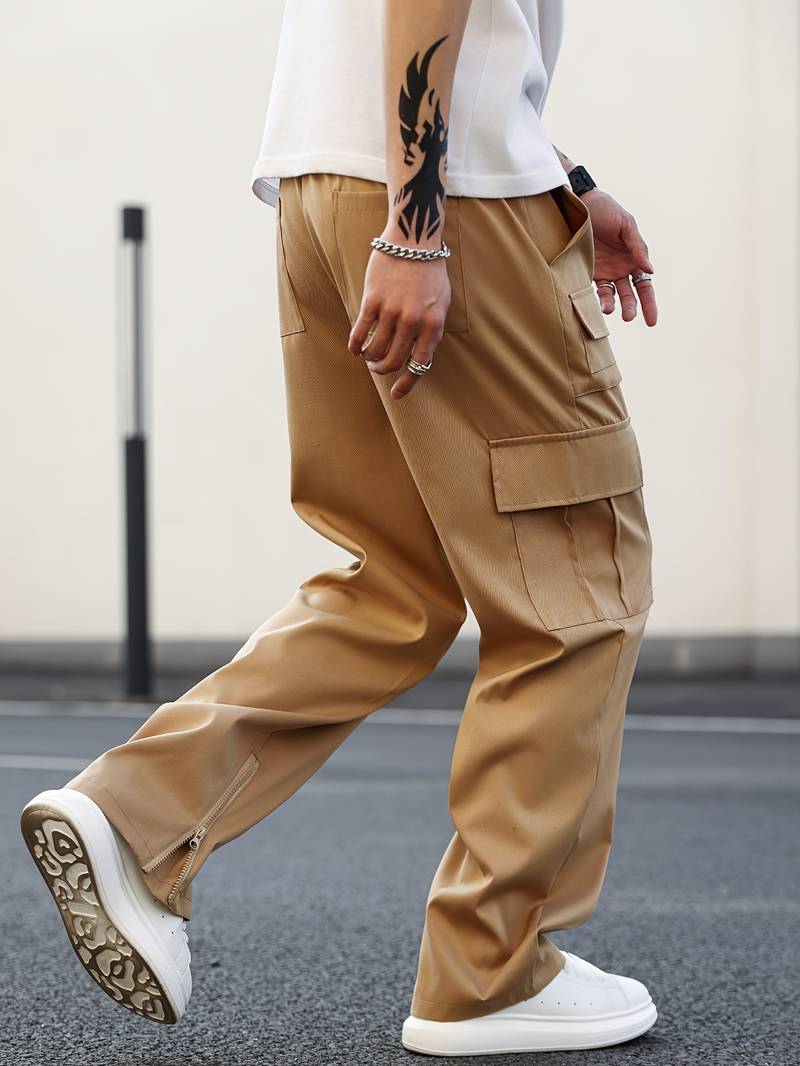 Herren Cargohose im Straight-Fit