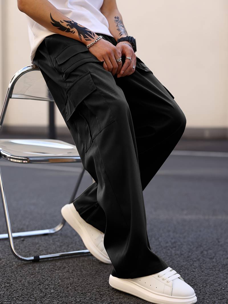 Herren Cargohose im Straight-Fit