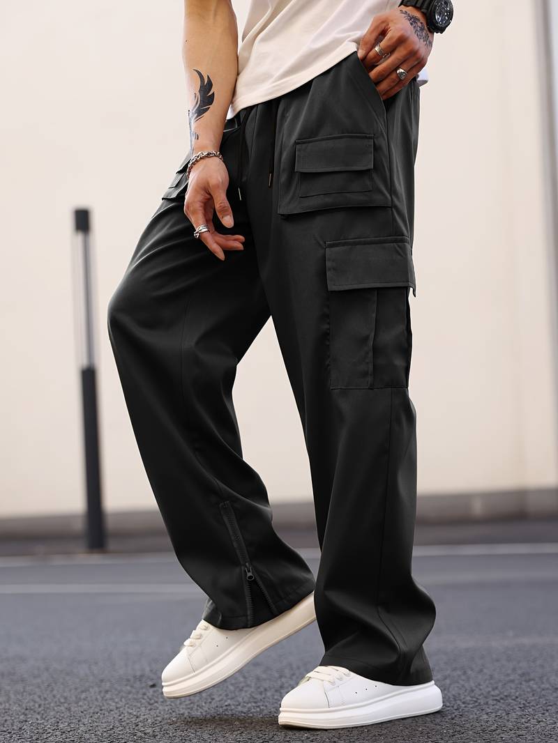 Herren Cargohose im Straight-Fit
