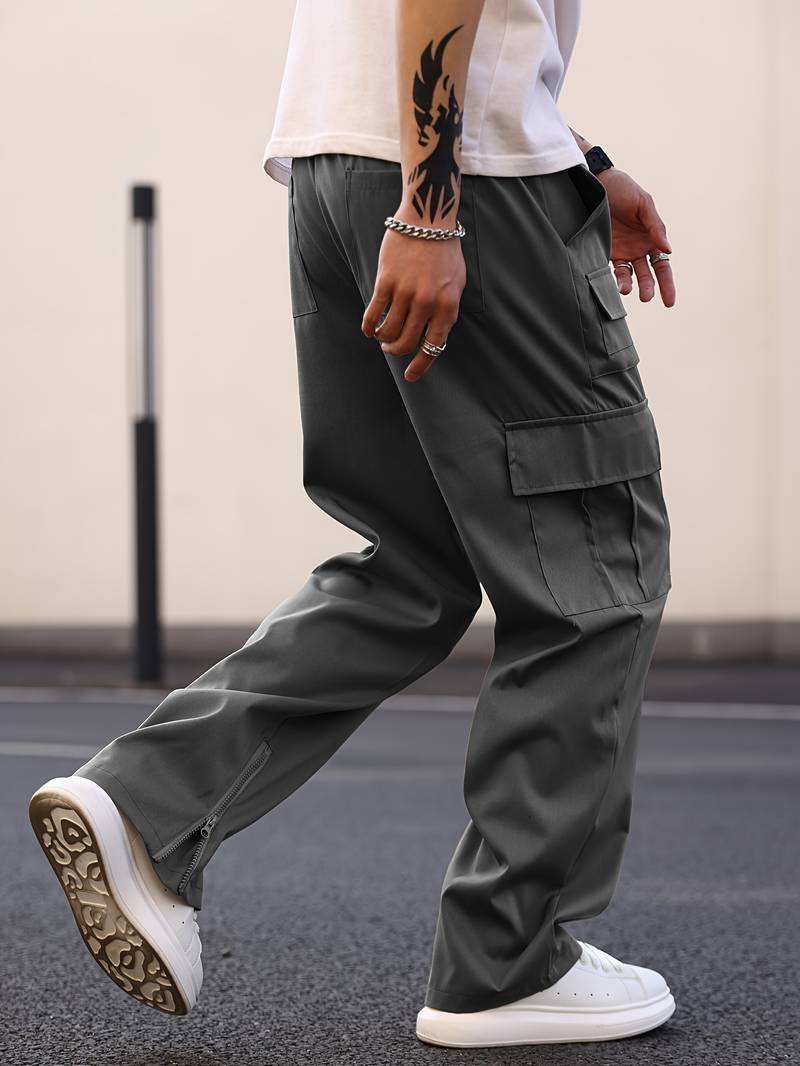 Herren Cargohose im Straight-Fit