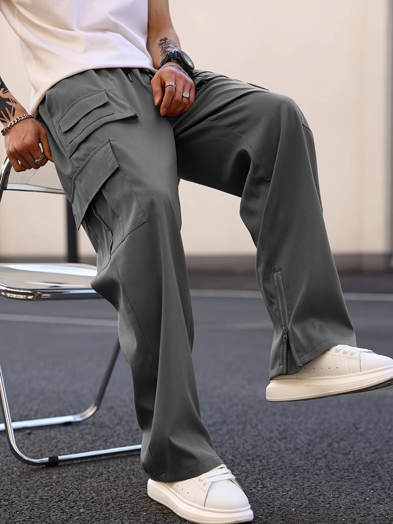 Herren Cargohose im Straight-Fit