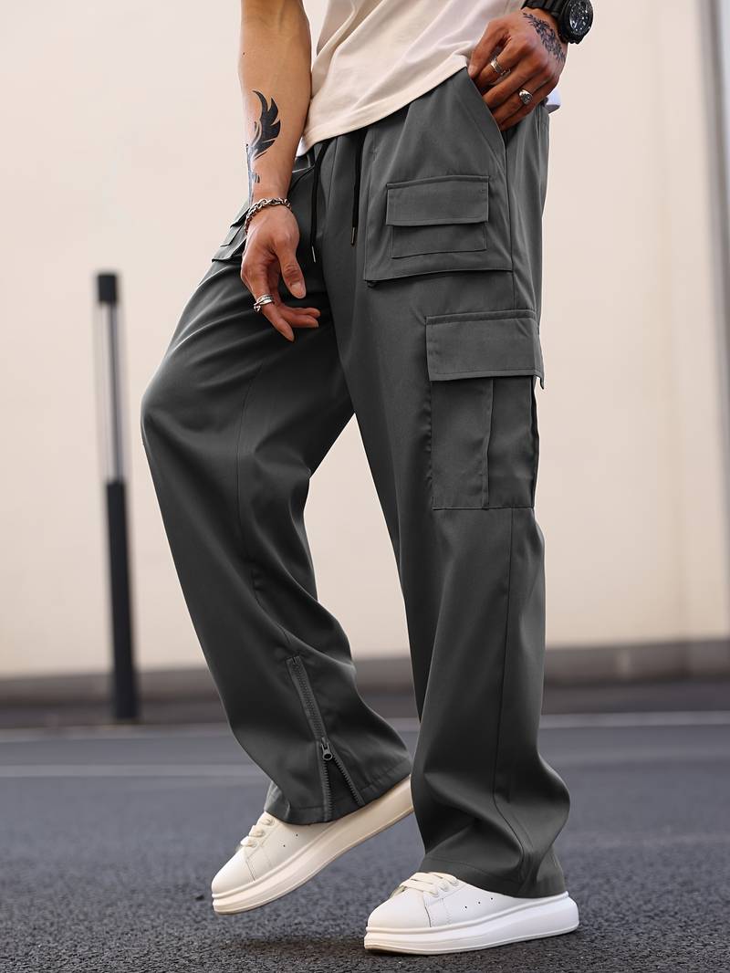 Herren Cargohose im Straight-Fit