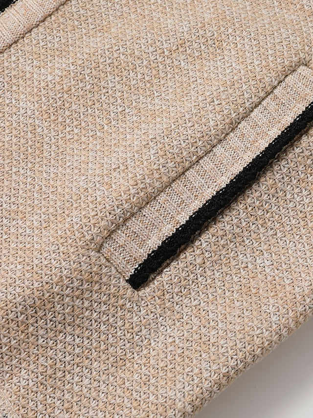 Herren Strickpullover mit Kragen