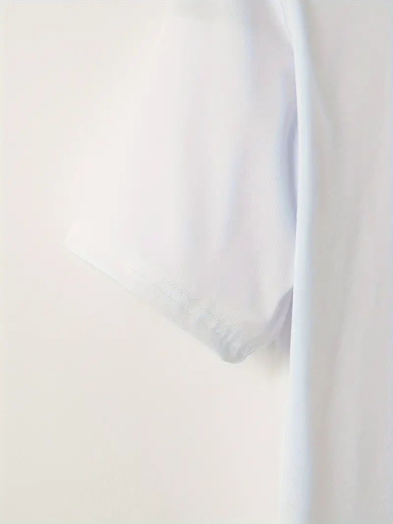 Herren T-Shirt mit V-Ausschnitt aus Baumwollmischung