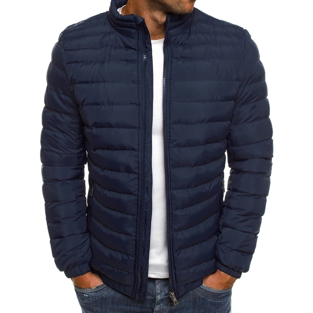 Herren-Windbreaker – funktionaler Reißverschluss, elastische Bündchen, wasserabweisend