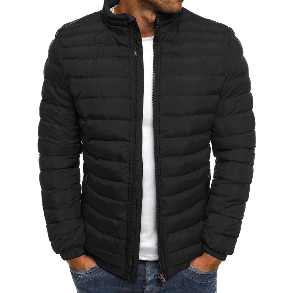 Herren-Windbreaker – funktionaler Reißverschluss, elastische Bündchen, wasserabweisend