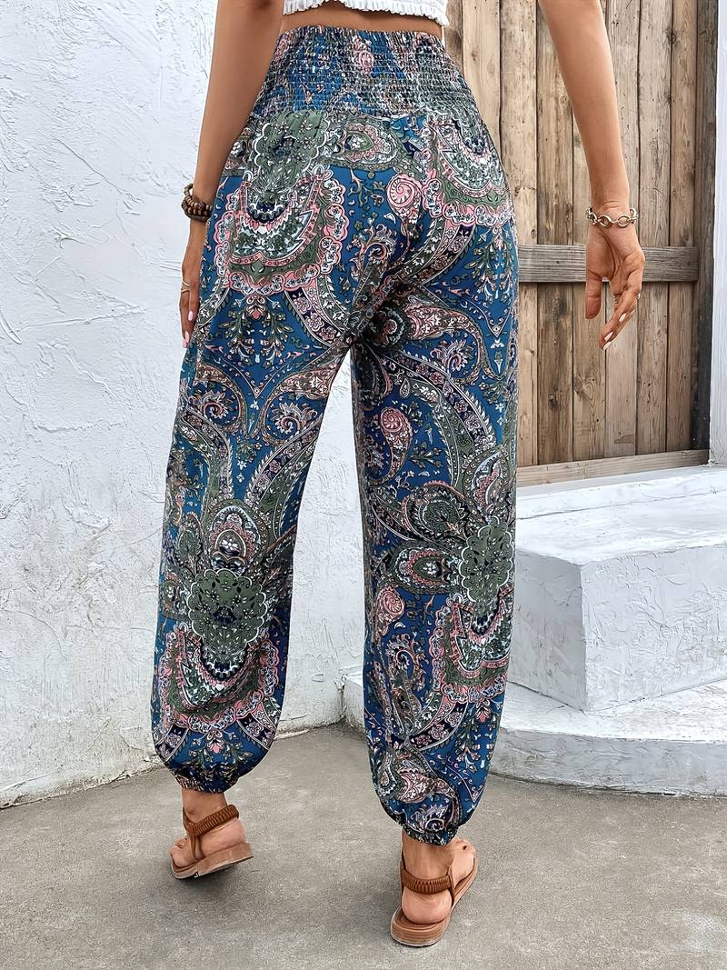 Hose mit Grafikdruck für Damen