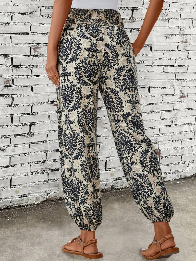 Hose mit Grafikdruck für Damen