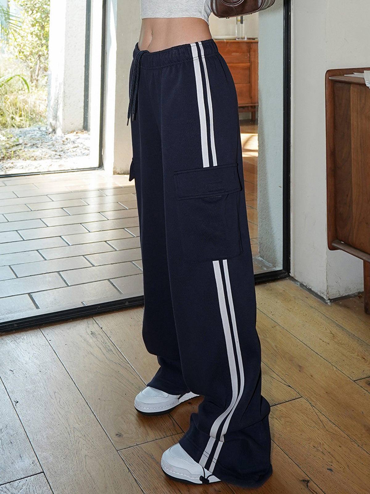 Hose mit Seitentaschen