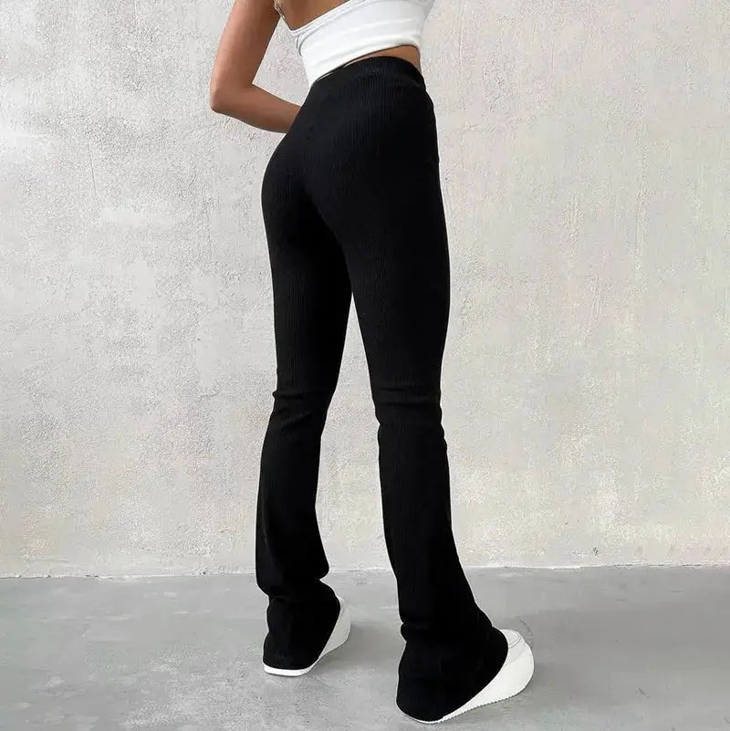 Hose mit weiten Beinen