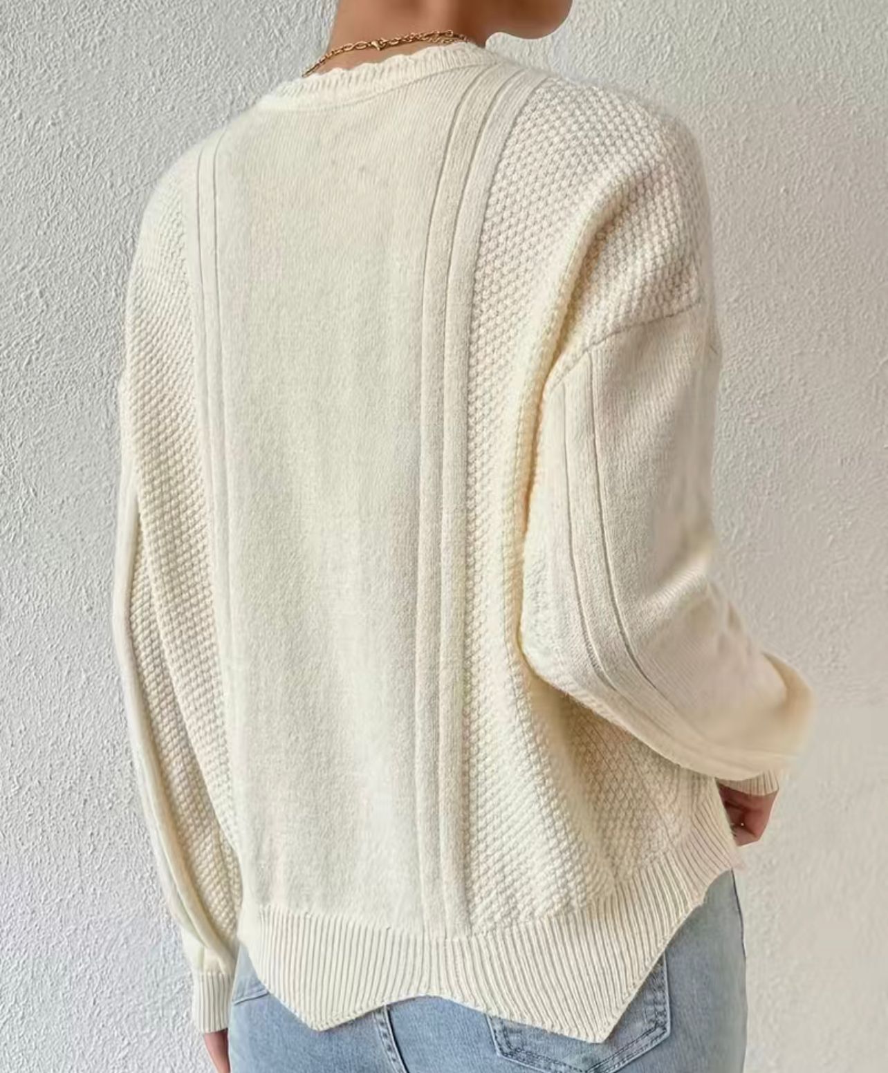 Kuschelweicher Soft-Pullover mit Muster