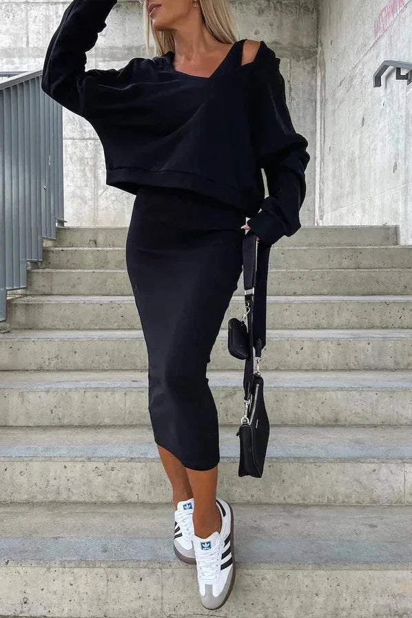 Modisches stylisches Body-Kleid für Damen
