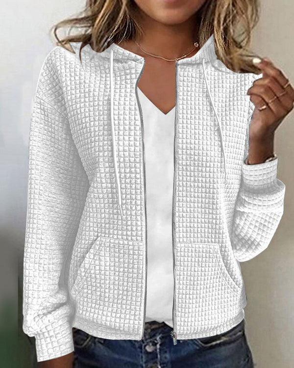 Pullover mit Reißverschluss