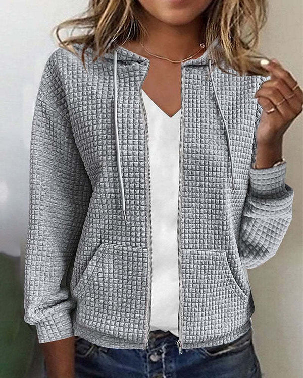 Pullover mit Reißverschluss