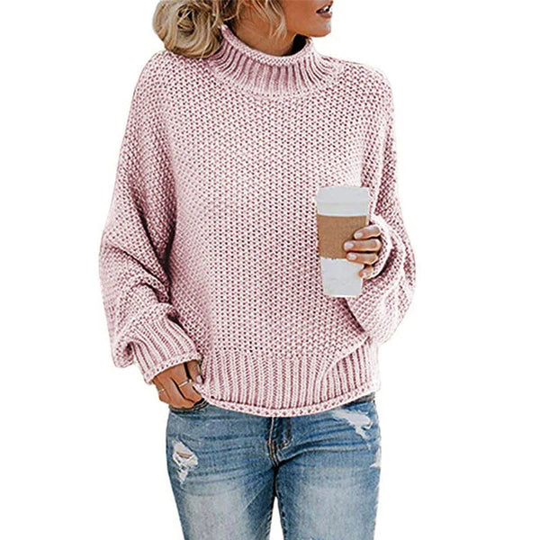 Rollkragenpullover Damen