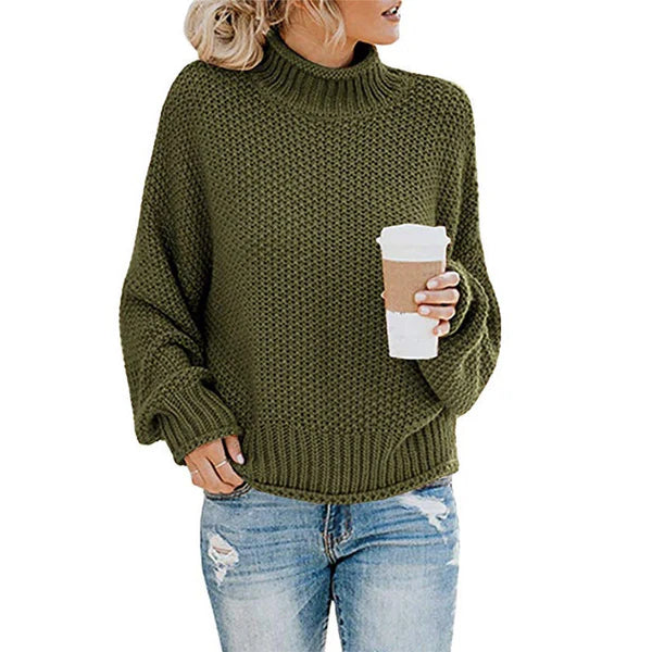 Rollkragenpullover Damen