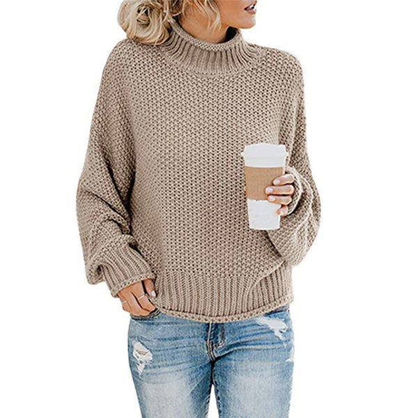 Rollkragenpullover Damen