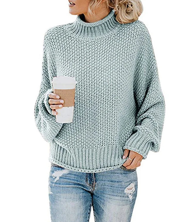 Rollkragenpullover Damen