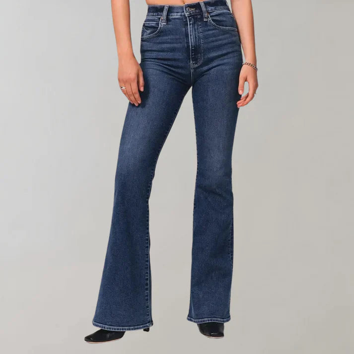 Schlaghosen Denim Damen
