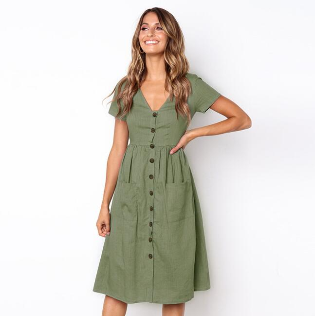 Schönes und sehr bequemes Kleid perfekt für den Sommer