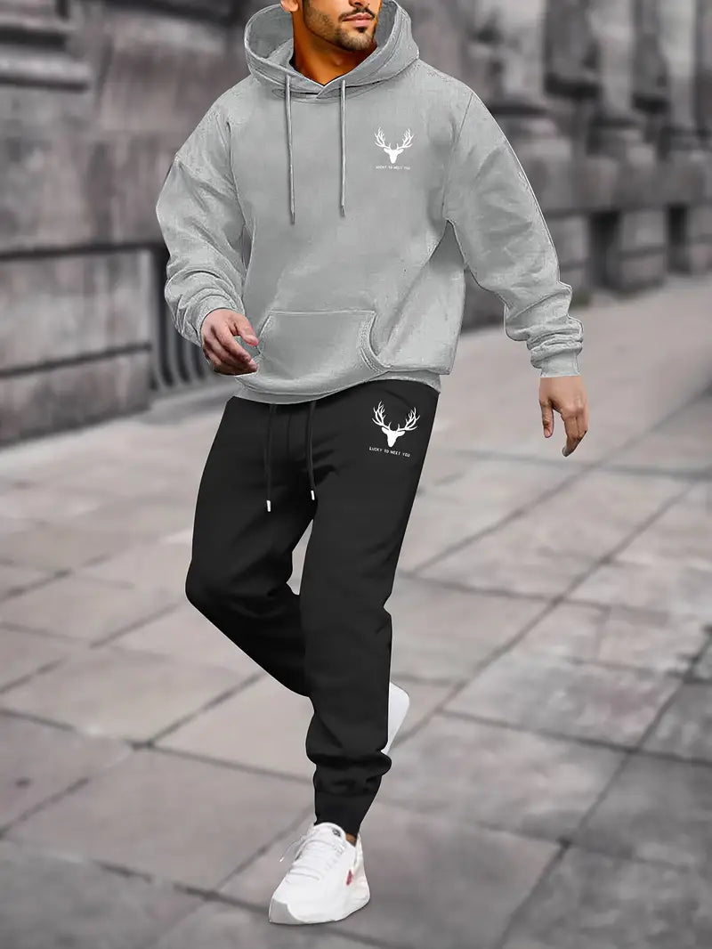 Set aus langärmligem T-shirt und Jogginghose
