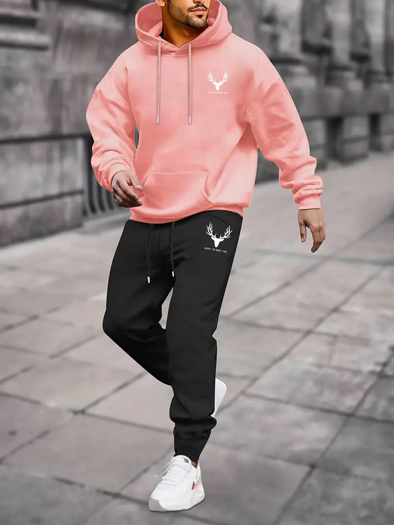Set aus langärmligem T-shirt und Jogginghose