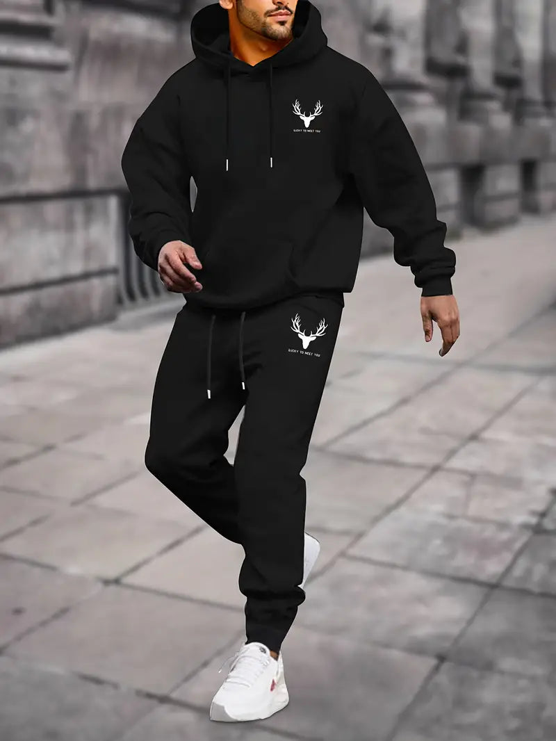 Set aus langärmligem T-shirt und Jogginghose