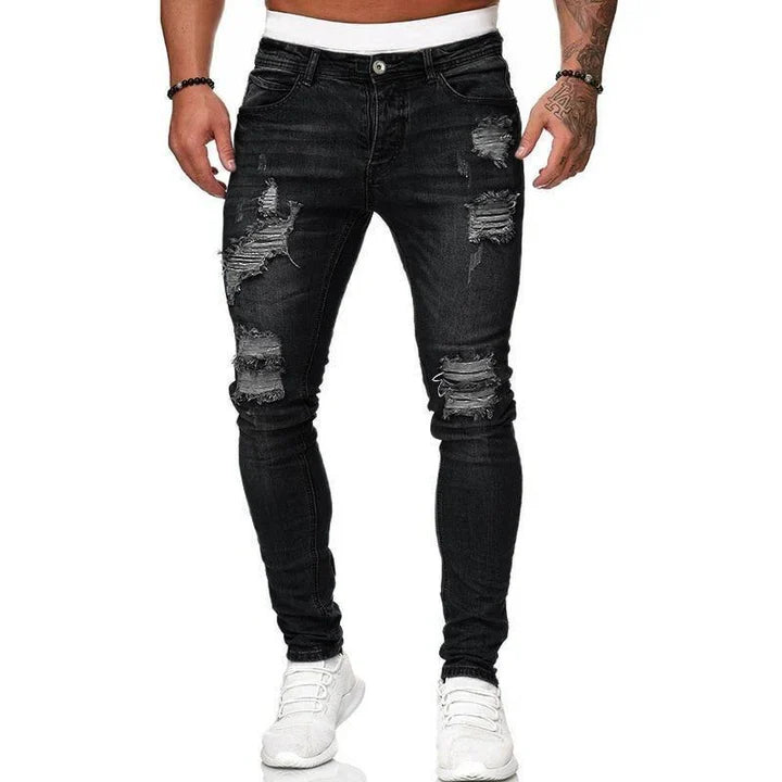 Slim-fit-Jeans Denim Herren