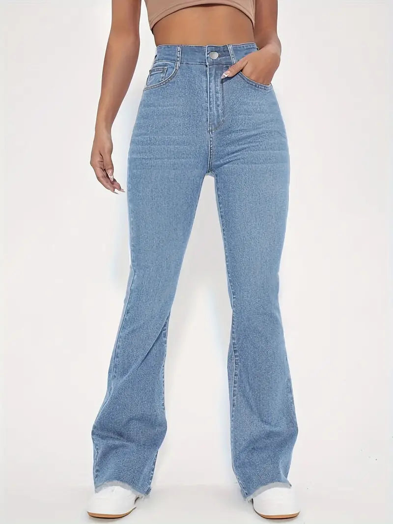 Stilvolle Schlagjeans für Damen