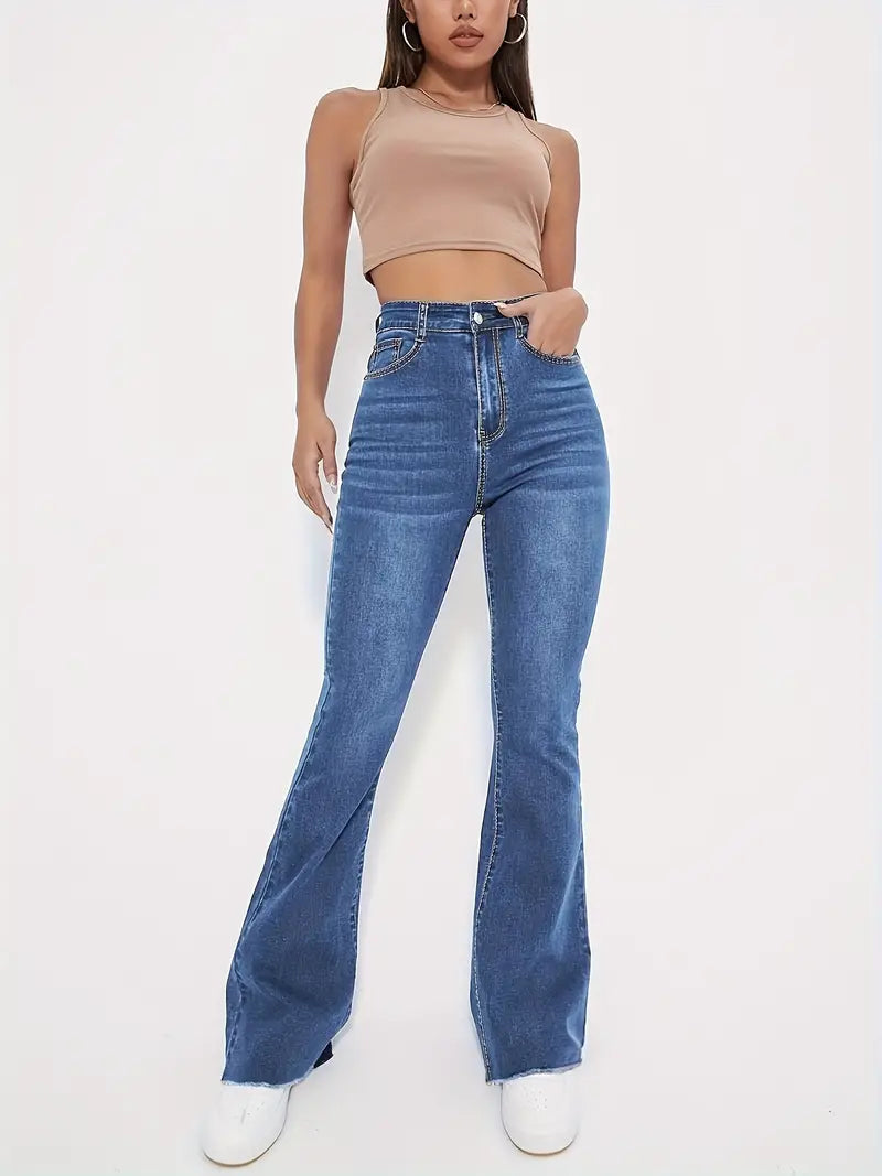 Stilvolle Schlagjeans für Damen