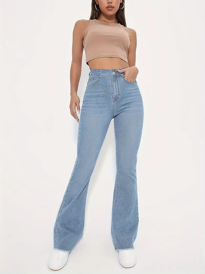 Stilvolle Schlagjeans für Damen