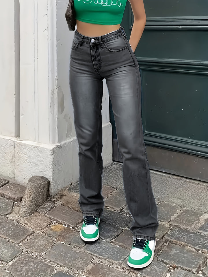 Straight-Fit Jeans Damen