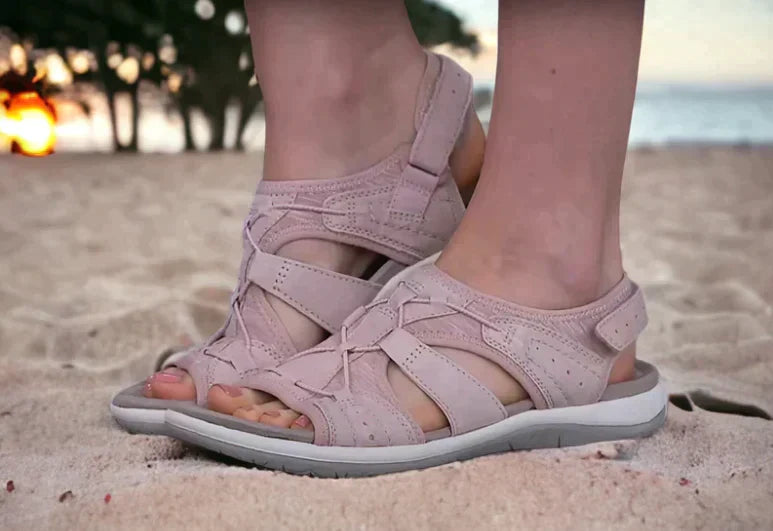 Stützende Sommersandalen