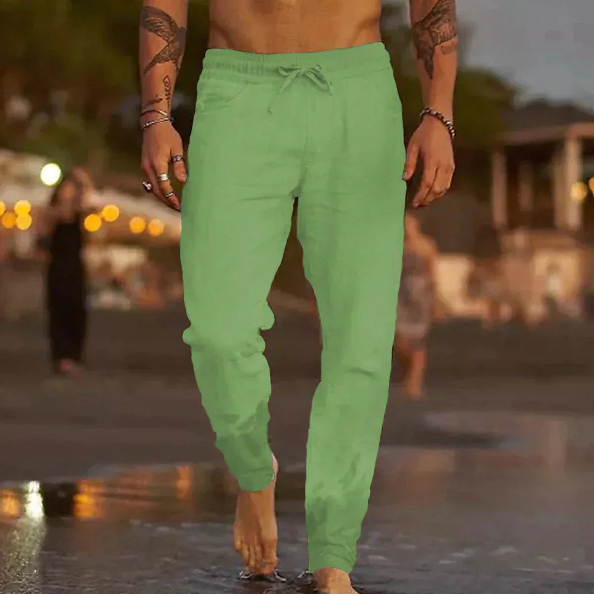Stylische Leinenhose für Herren