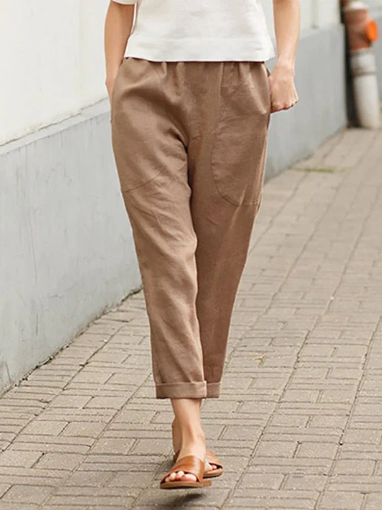 Superlässige, elegante Hose für Damen
