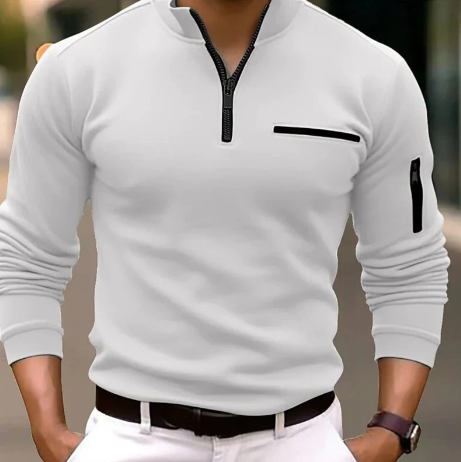 Sweatshirt mit Zipper für Herren