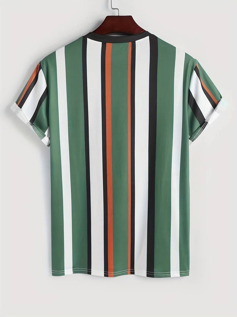 T-shirt mit Streifendruck
