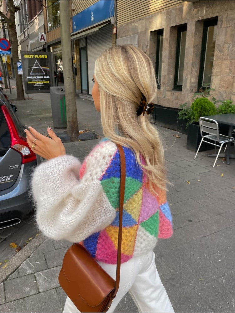 Trendige Strickjacke Urban Chic