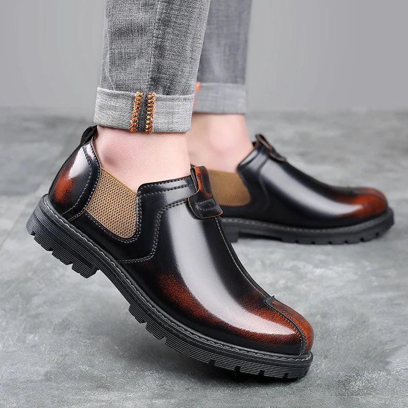eleganter Leder Loafer