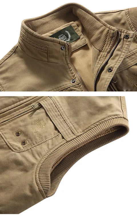 Herren Funktionsweste mit mehreren Taschen
